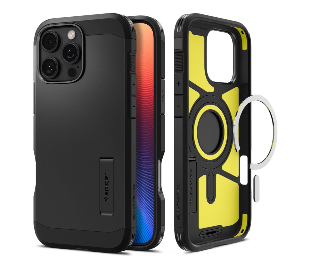 SPIGEN Tough Armor Mag Magsafe do iPhone 16 Pro Max Black ACS08013 - 1279611 - zdjęcie